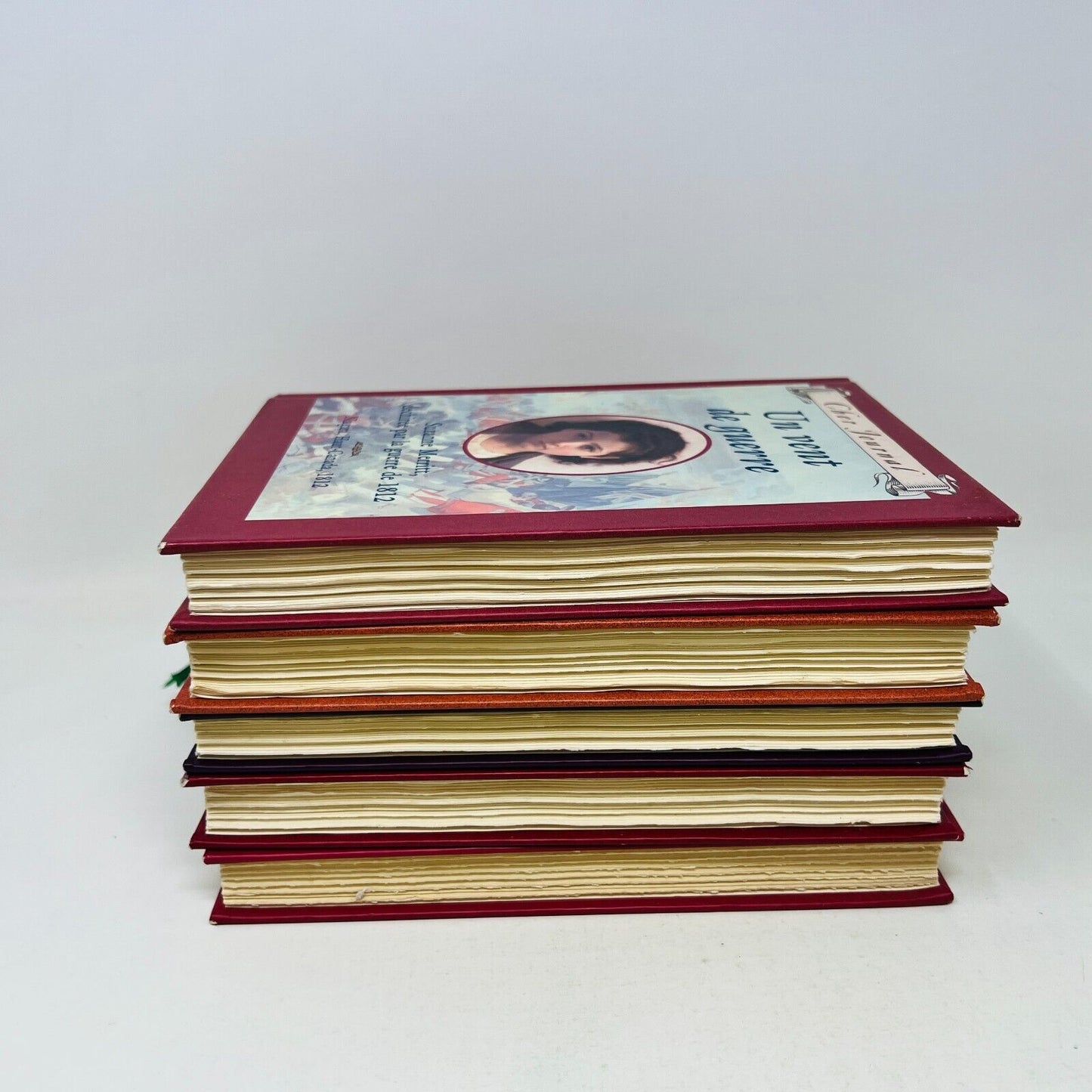 Lot de 5 Cher Journal Scholastic Vent de Guerre Pas sur la Neige Livres Français