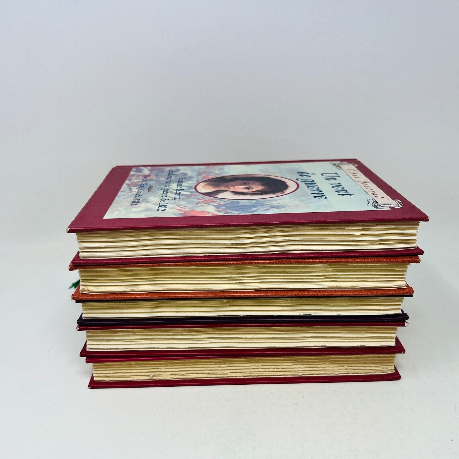 Lot de 5 Cher Journal Scholastic Vent de Guerre Pas sur la Neige Livres Français