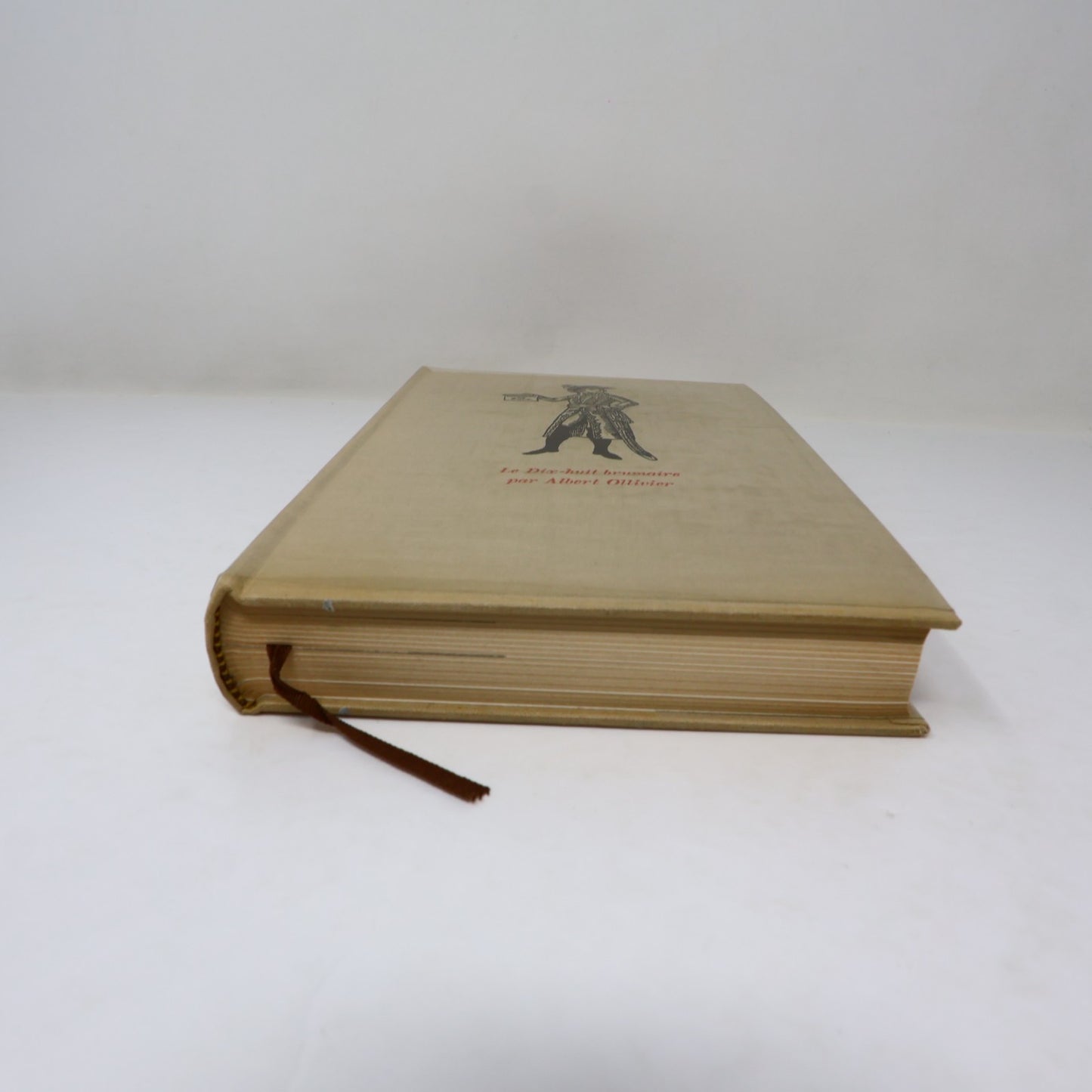 Le Dix-Huit Brumaire Albert Ollivier Nrf Gallimard 1959 HC Napoléon Bonaparte
