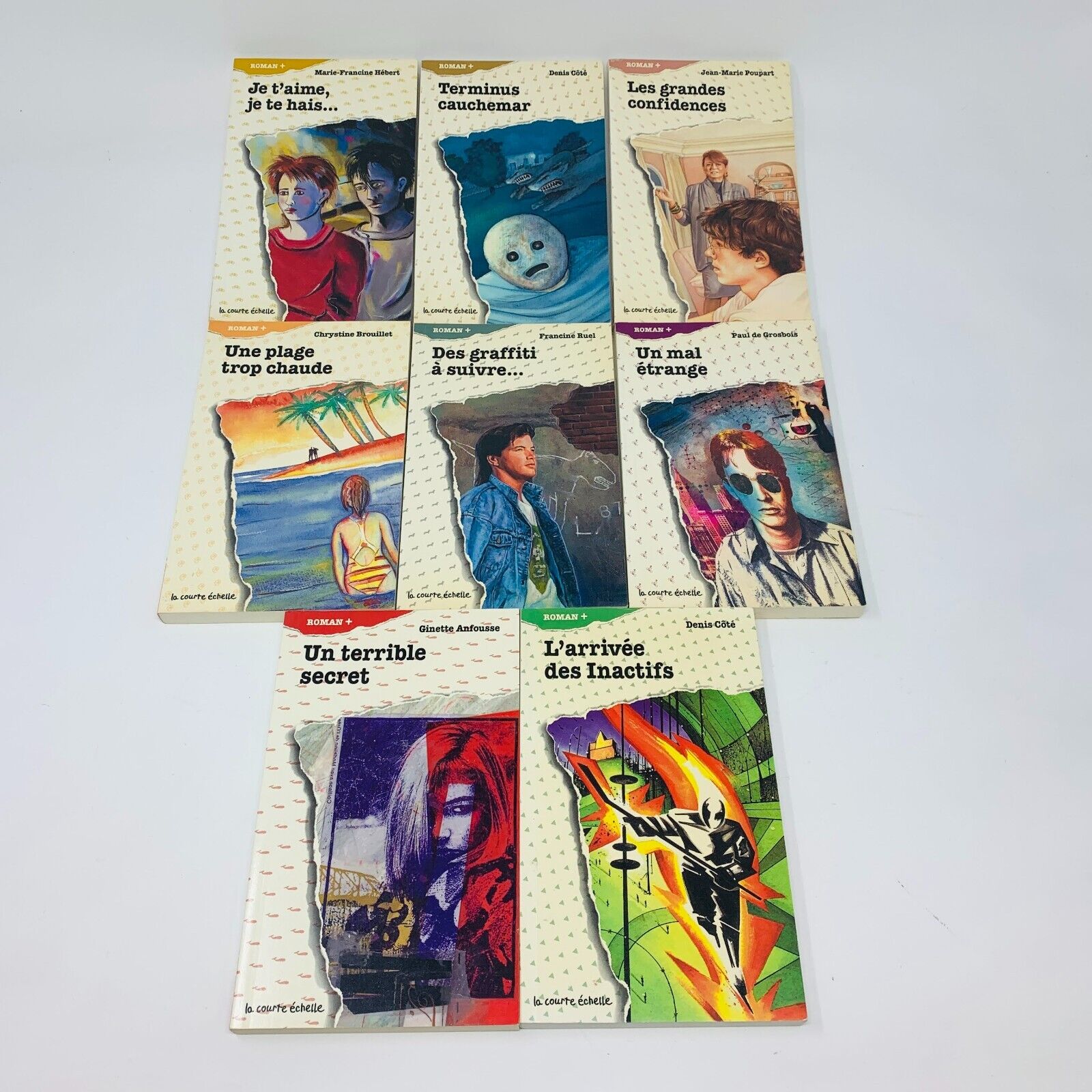 20x La Courte Échelle Roman + #1-19 23 Lecture Enfants Livres Français French