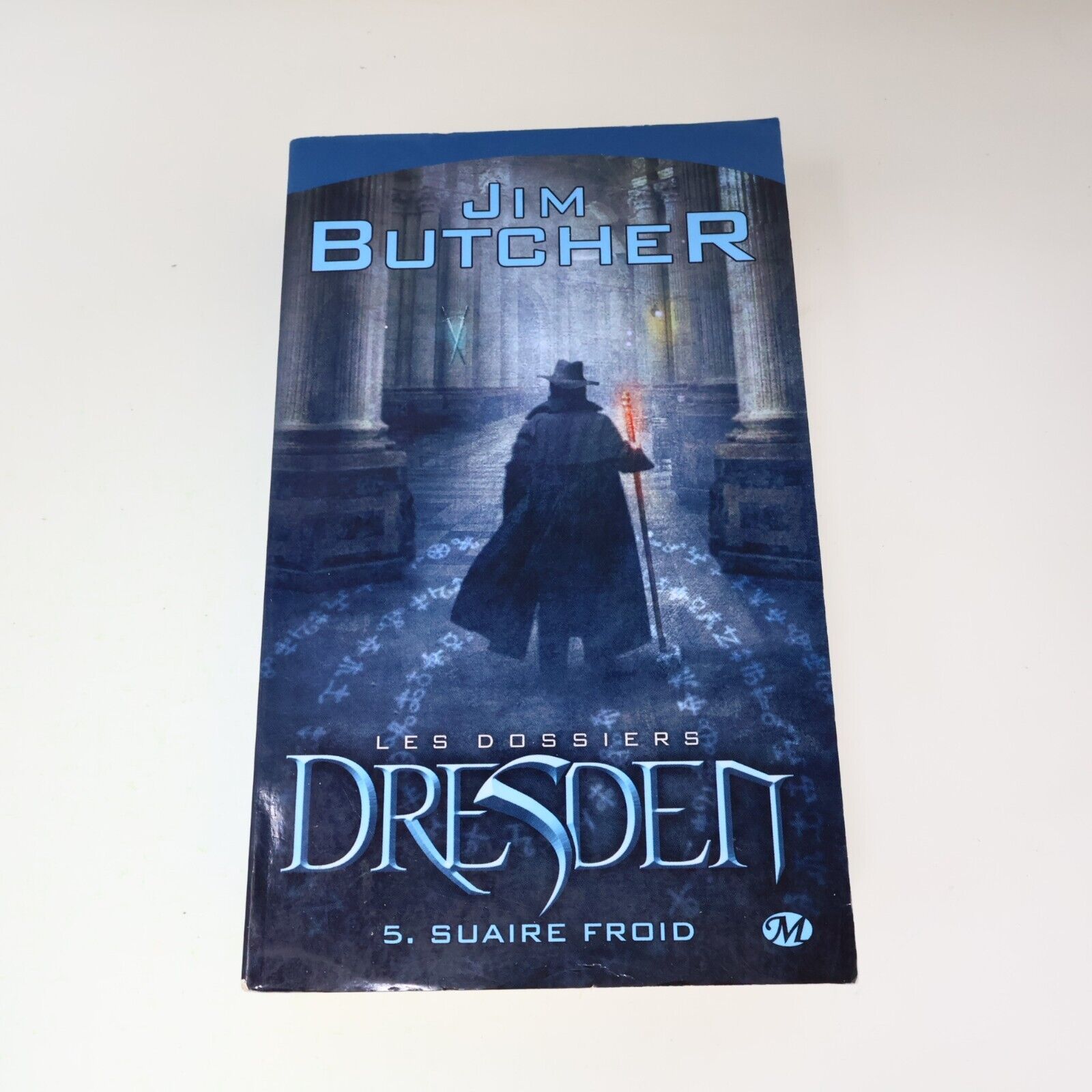 2010 Les Dossiers Dresden #5 Suaire Froid de Jim Butcher Milady Français Livre