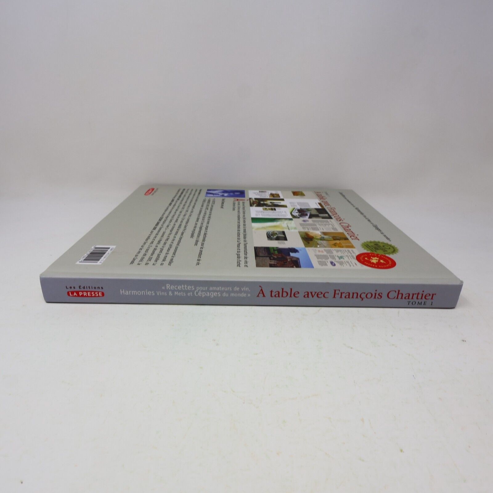 2005 À Table avec François Chartier Cuisine Recettes Vins La Presse Français HC