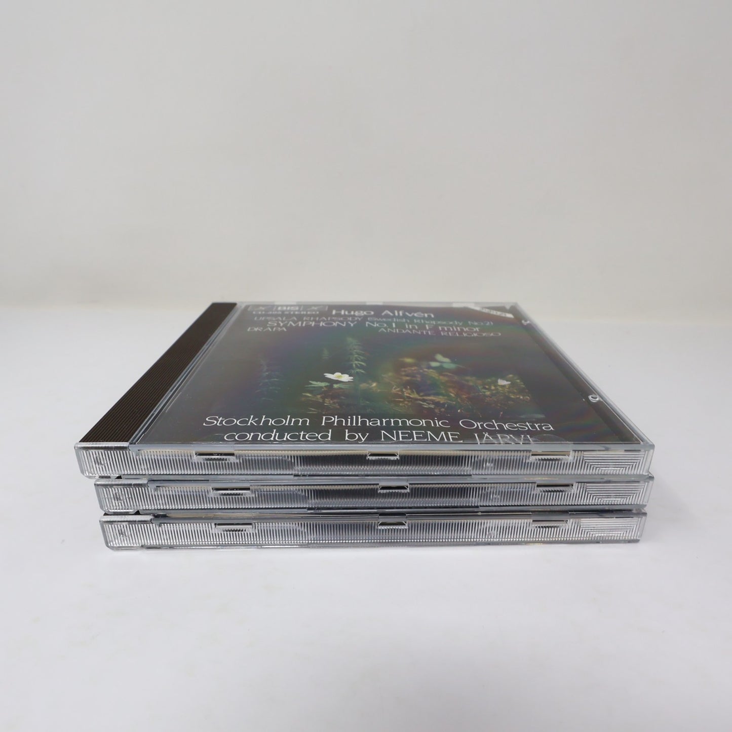 Hugo Alfvén 3 CD Lot Symphony 1-2-3 Stockholm Philharmonic Orchestra/Neeme Järvi