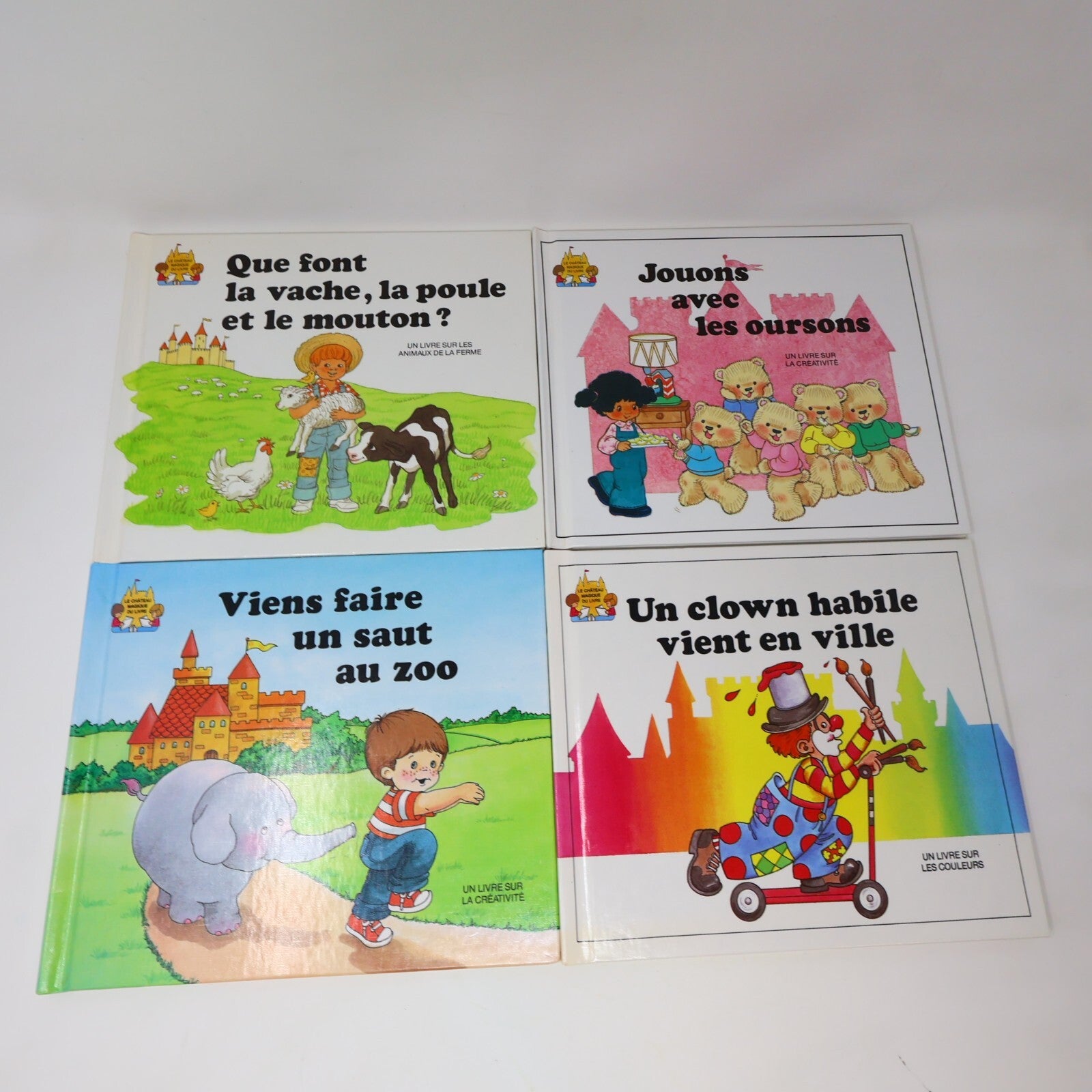 Le Château Magique du Livre Lot 26 Livres Jane Belk Moncure Français Grolier HC