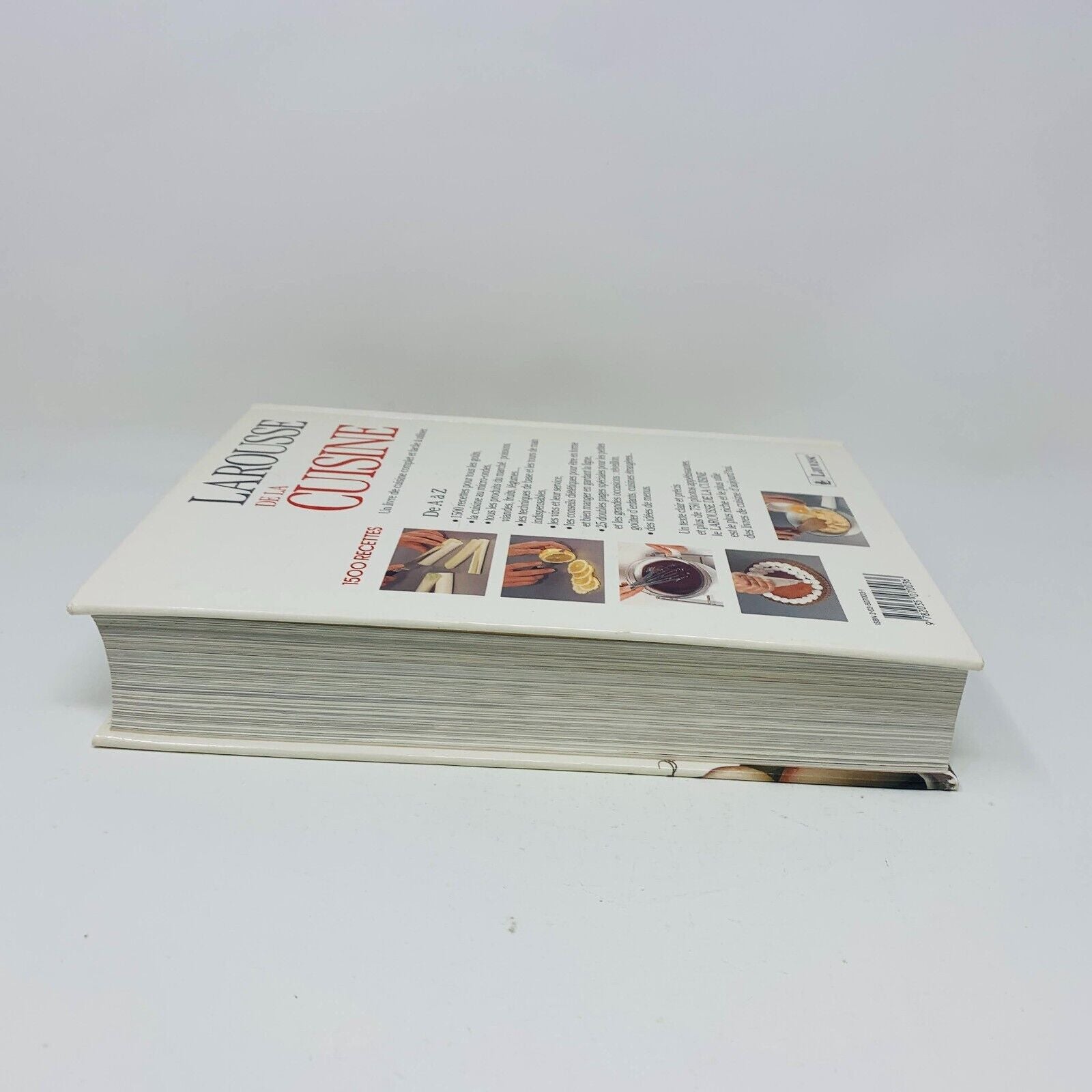 1990 Larousse de la Cuisine 1500 Recettes Livre Laure Flavigny Français Cookbook