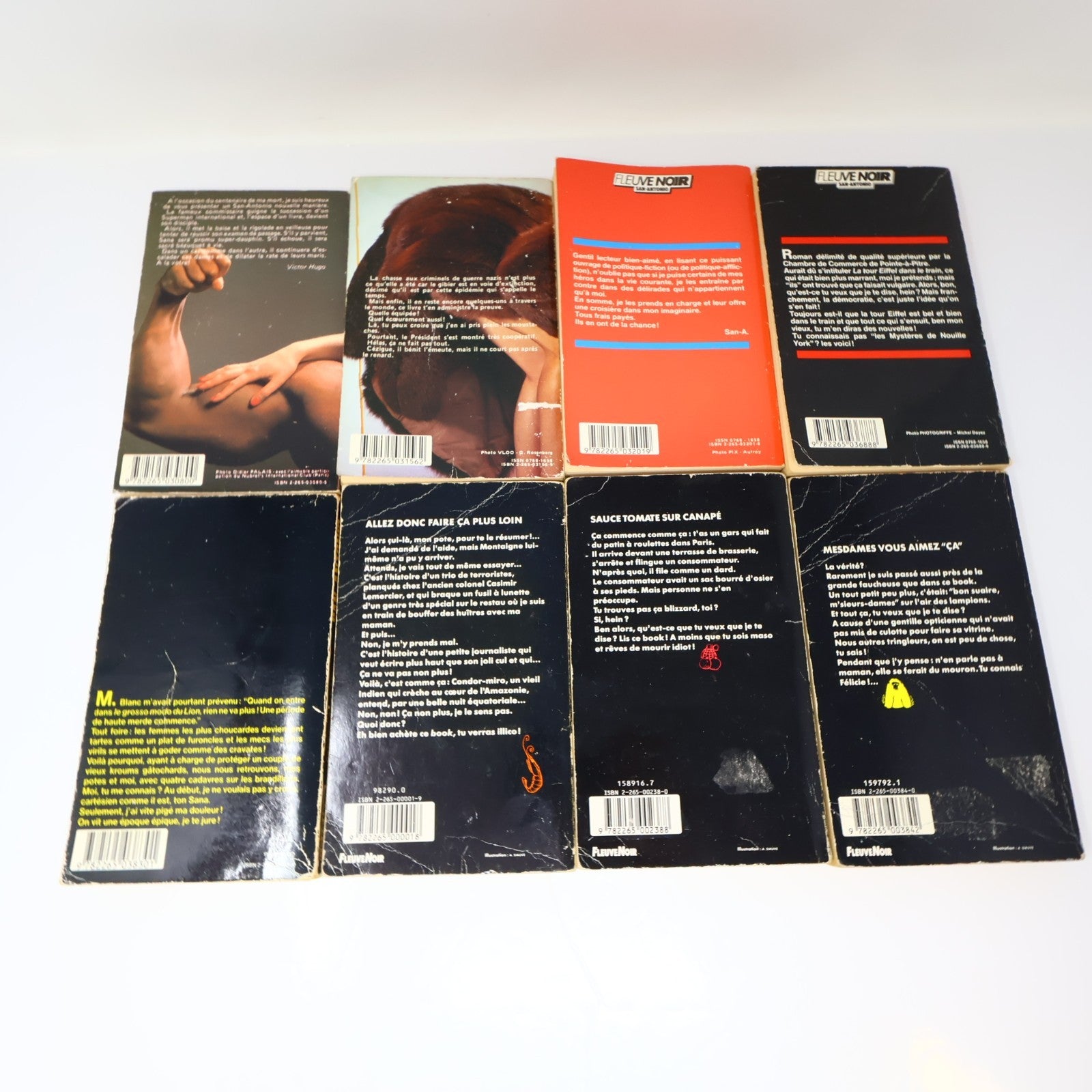 San-Antonio Lot 40 Livres Crime et Mystère Policier Thriller Fleuve Noir PB Vtg