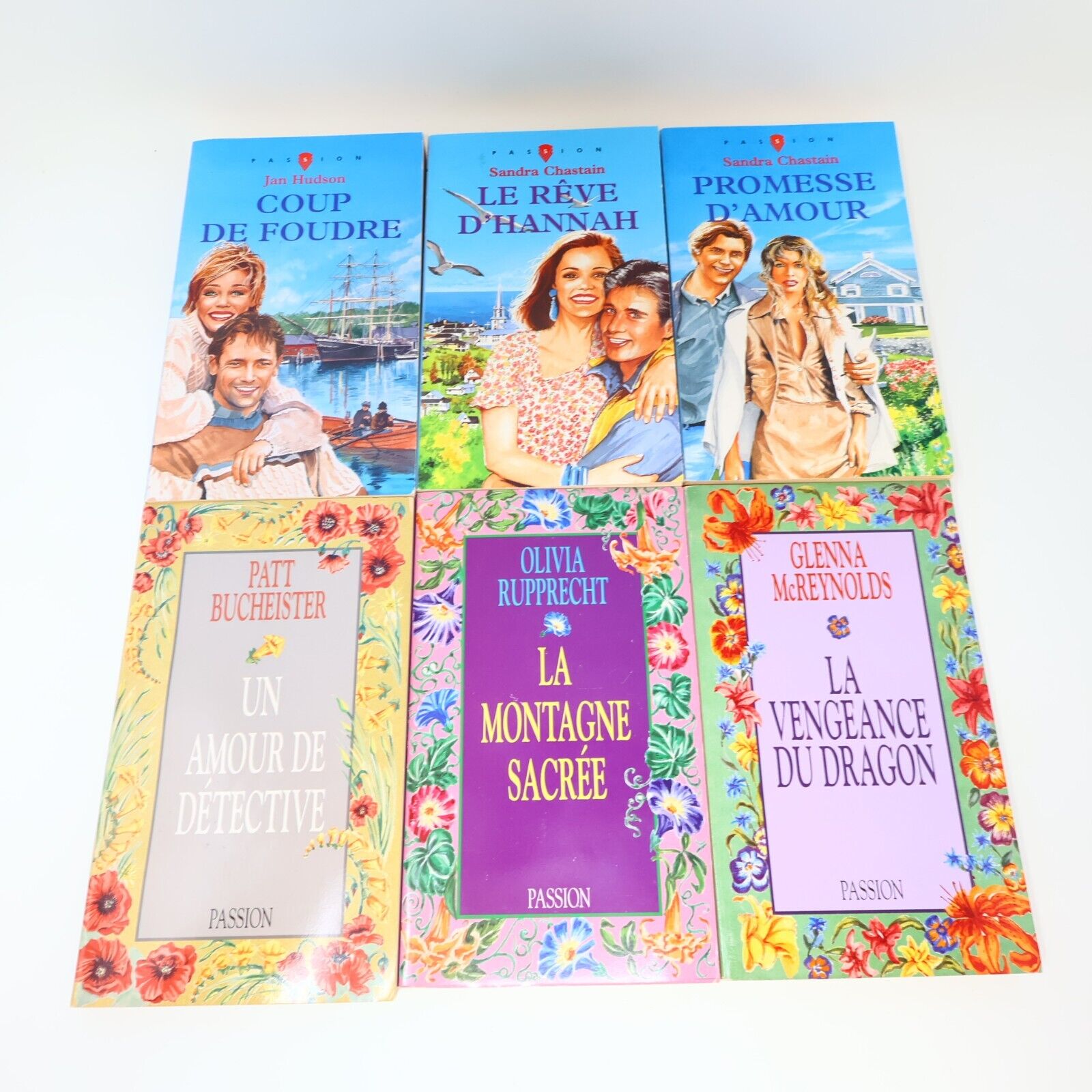 Collection Passion Club Femme Romance Vintage 1980s-90s Lot 61 Livres Français