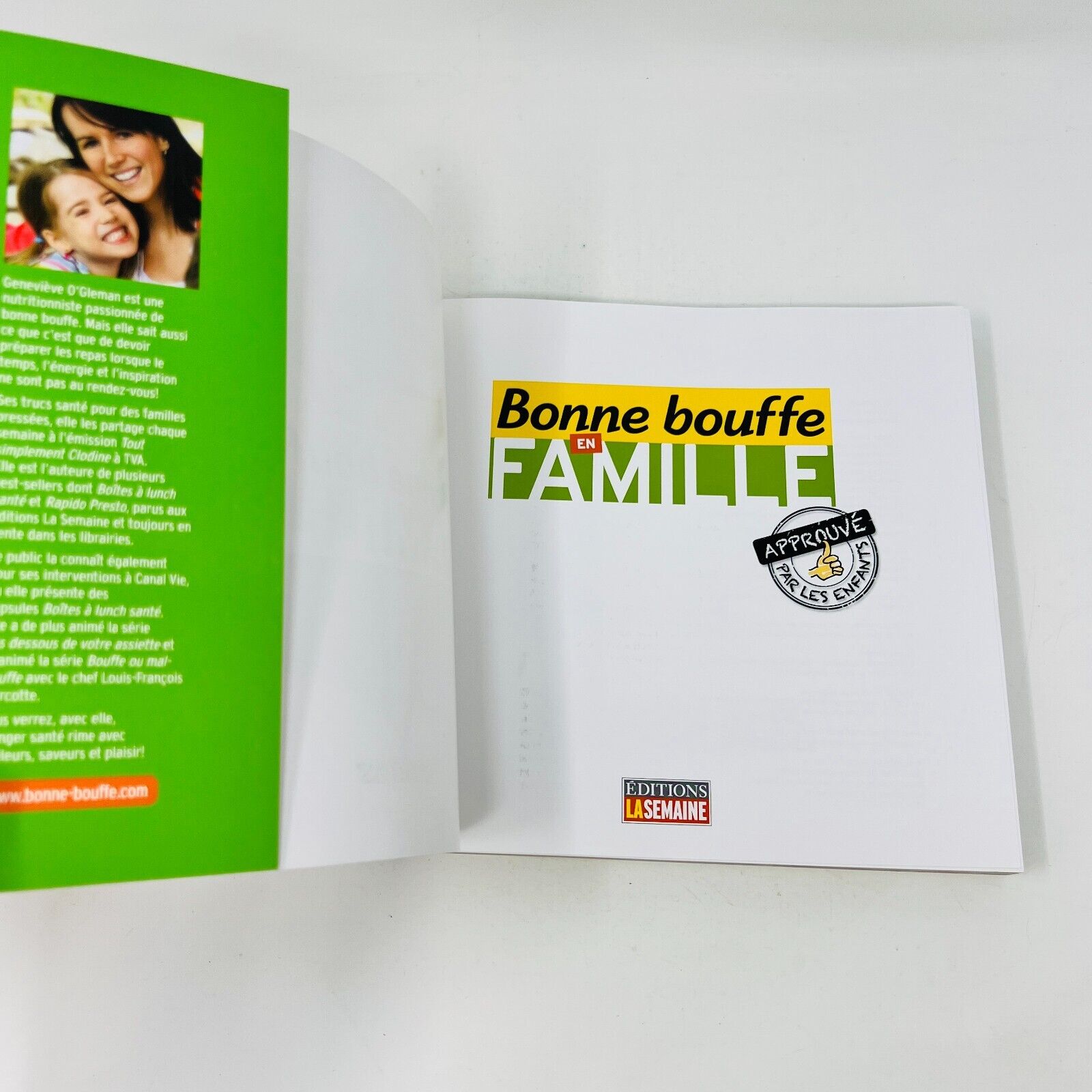Lot Bonne Bouffe en Famille/Rapido Presto de Geneviève O'Gleman Cuisine Recettes