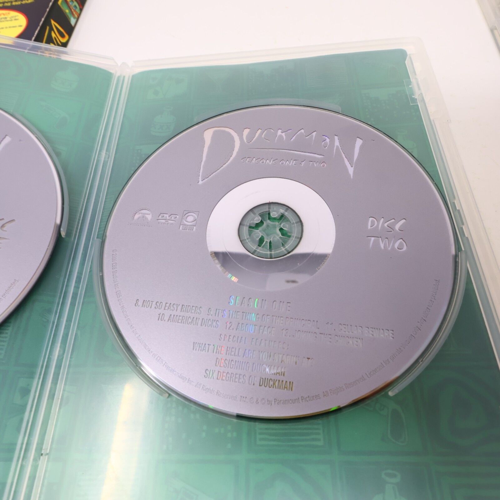 Duckman Season #1-2 DVD Jason Alexander NTSC Tested Animated Series 4:3 Region 1
