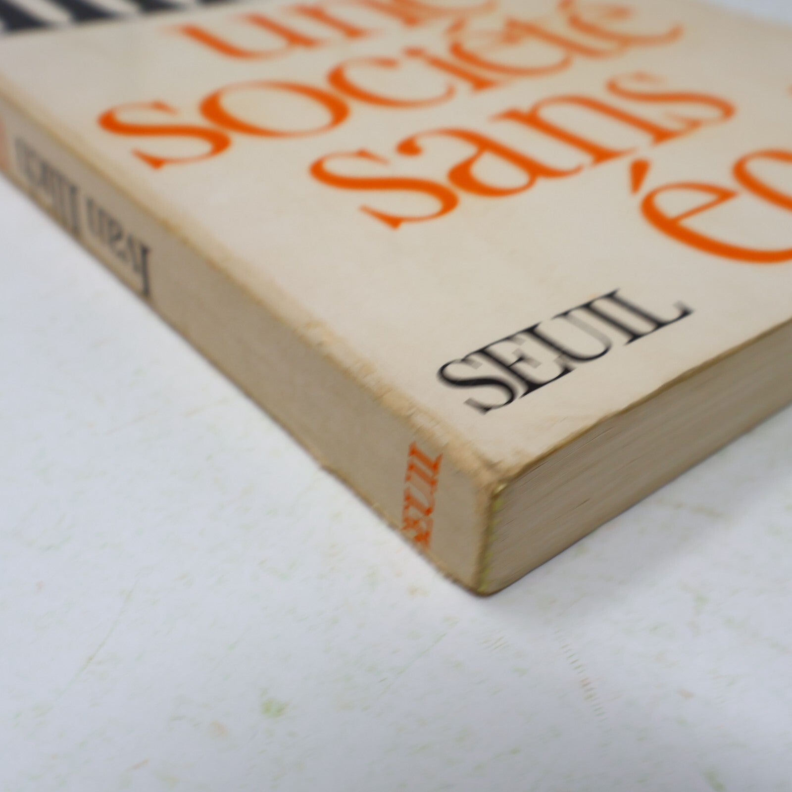 1971 Une Société Sans École Ivan Illich Seuil Éducation Philosophie Français 70s