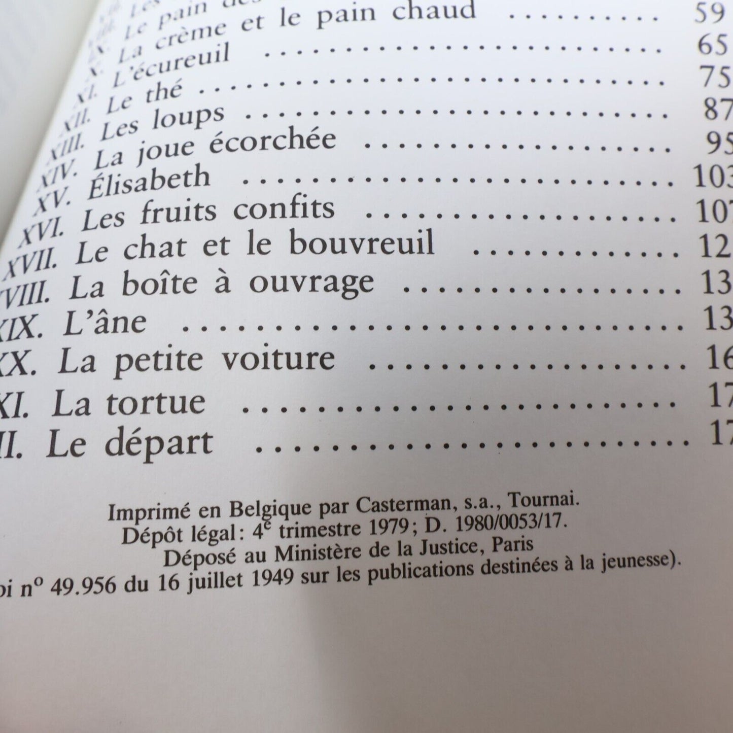 Lot 7 Livres Comtesse de Ségur Casterman Français Malheurs de Sophie HC