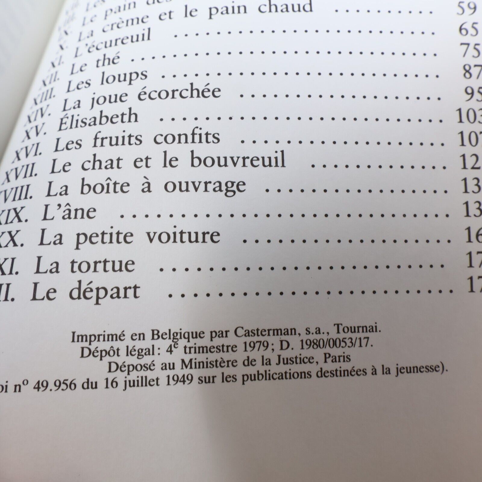 Lot 7 Livres Comtesse de Ségur Casterman Français Malheurs de Sophie HC
