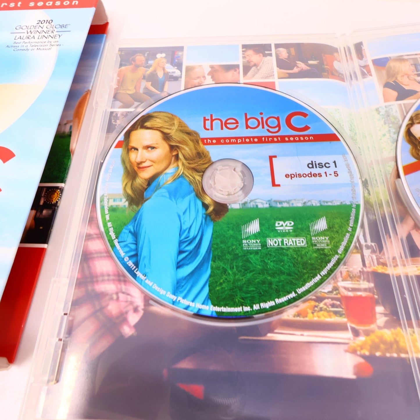 The Big C 2 DVD Lot Seasons 1-2 Laura Linney Comedy Drama NTSC S2 Factory Sealed