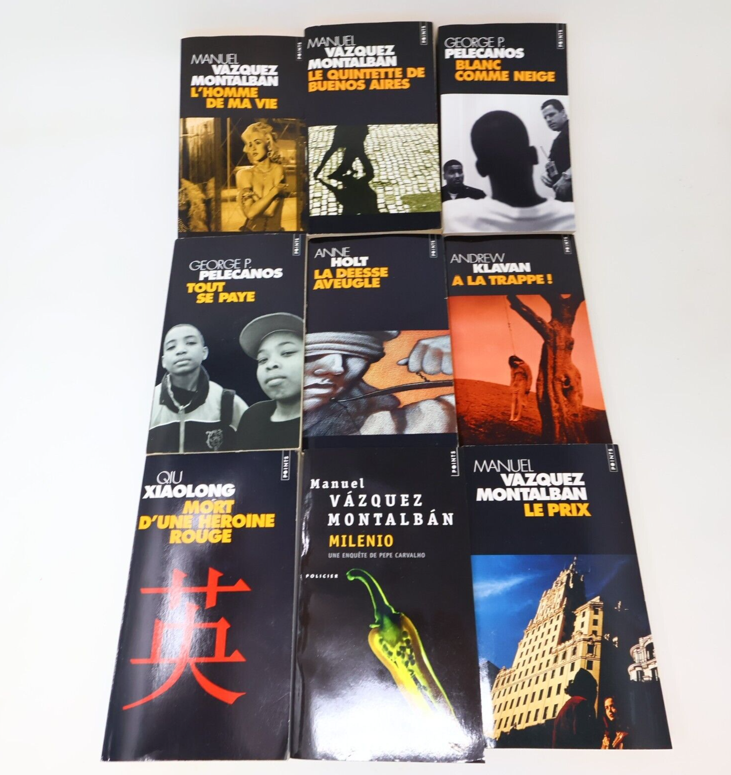 Points Policier Lot 9 Livres Français Christian Bourgois Le Prix Tout se Paye