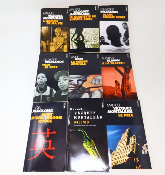 Points Policier Lot 9 Livres Français Christian Bourgois Le Prix Tout se Paye