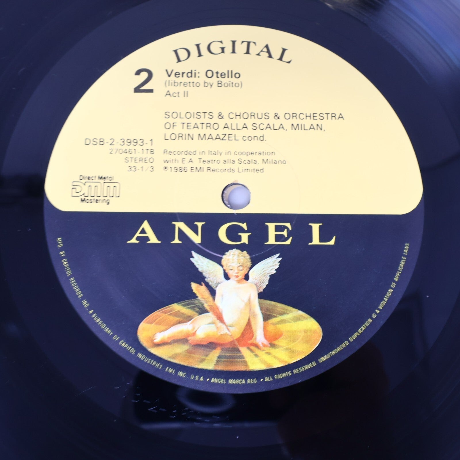 Otello Placido Domingo Katia Ricciarelli J. Diaz 2x LP Record Box Set DSB-3993