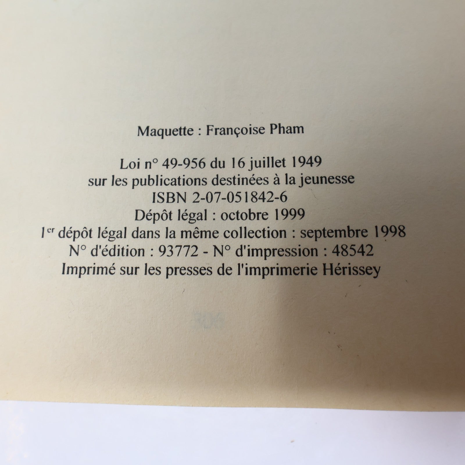 Harry Potter à l'École des Sorciers 1ère Édition Illustrée octobre 1999 Rowling