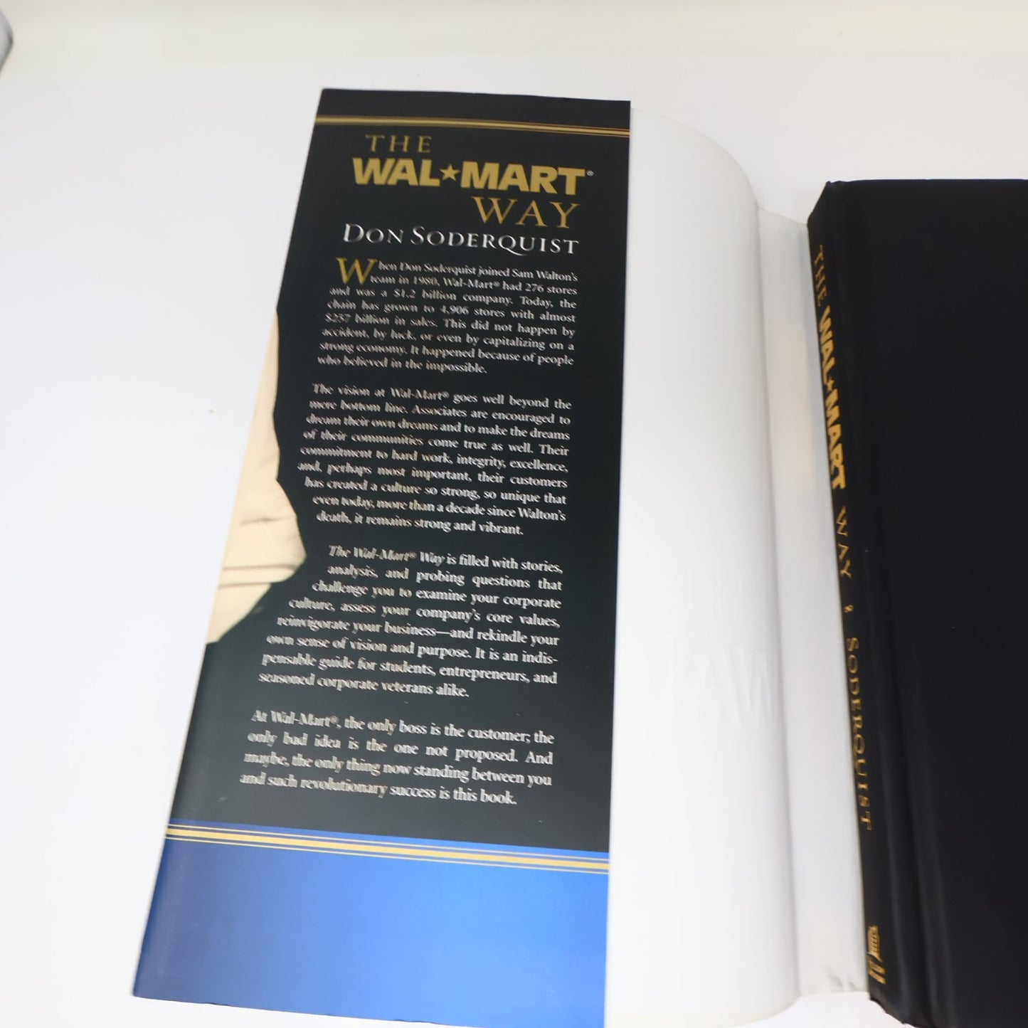 The Wal-Mart Way Don Soderquist Nelson Business 2005 HC DJ Hardcover Book 2000s