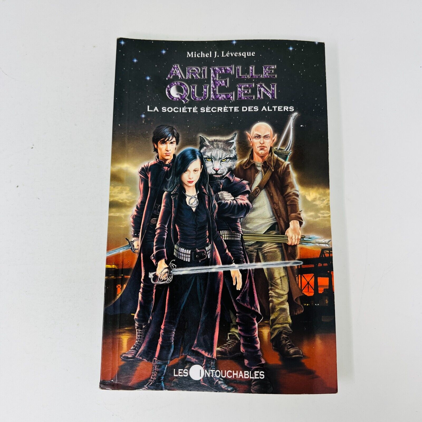 Arielle Queen #1-3 de Michel J. Lévesques Lot Livres Société Secrète des Alters