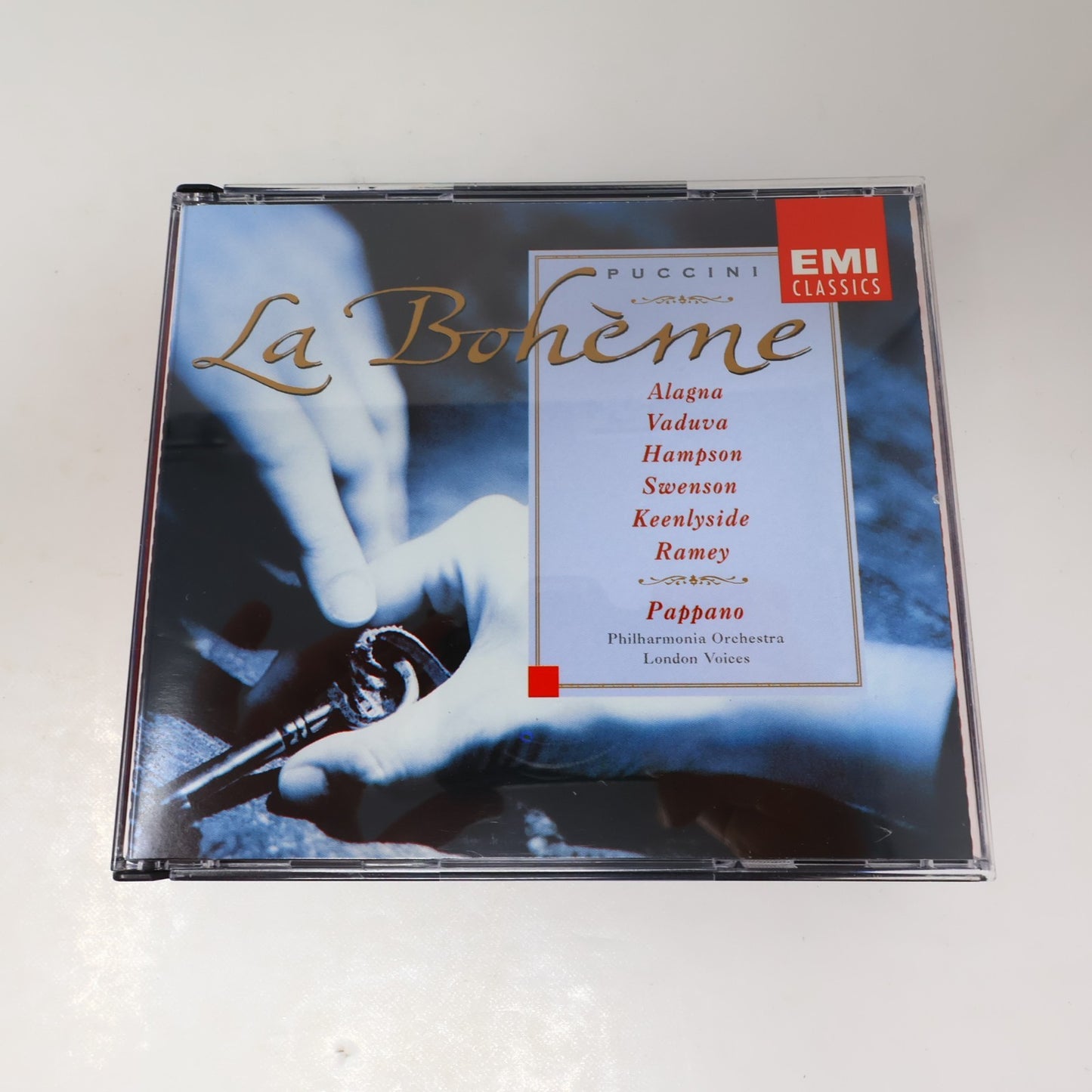 La Bohème CD Puccini/Pappano/Vaduva/Alagna/Hampson EMI 1996 Opera Classical