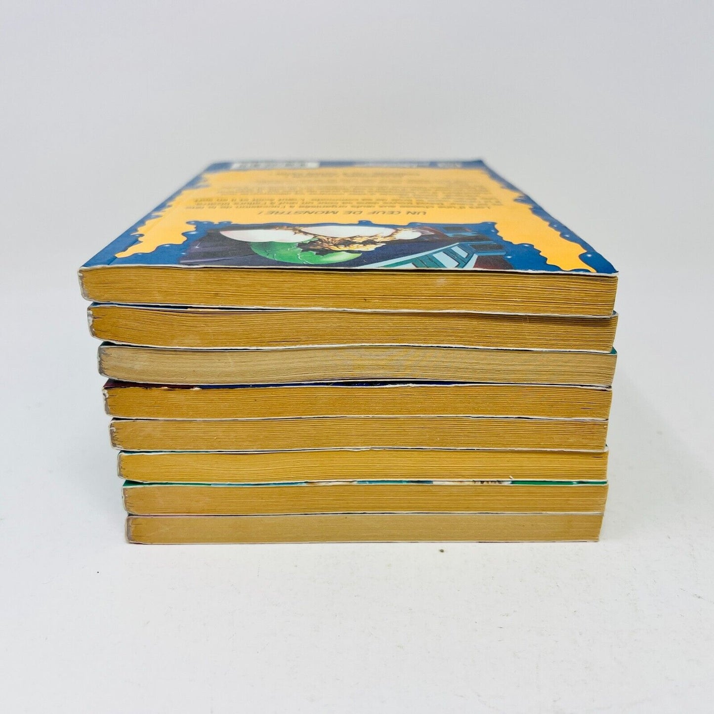 8x Chair de Poule EH Lot French Goosebumps Français R.L. Stine 90s Plage Hantée