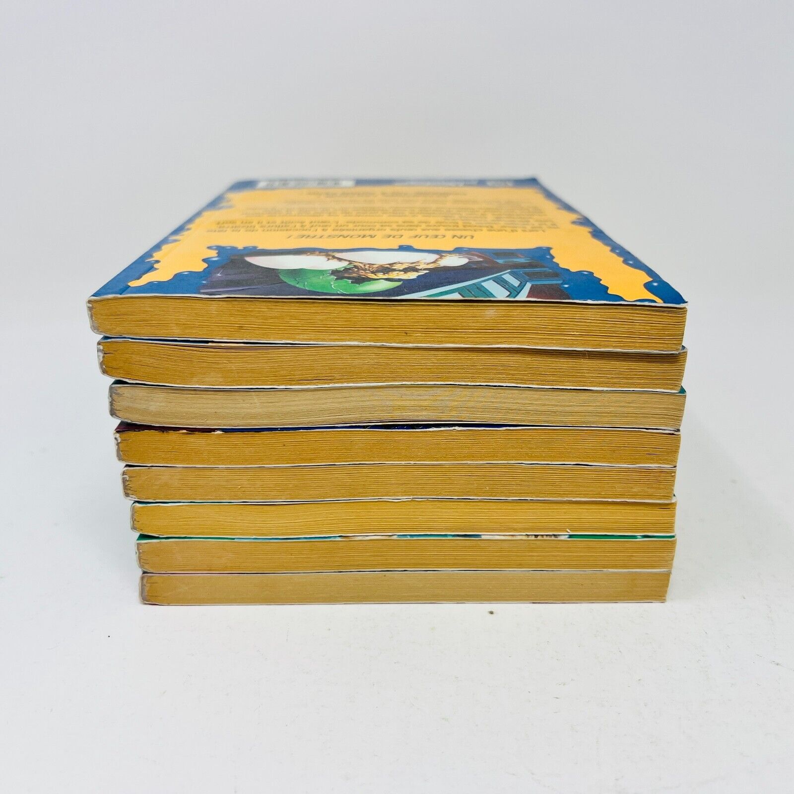8x Chair de Poule EH Lot French Goosebumps Français R.L. Stine 90s Plage Hantée