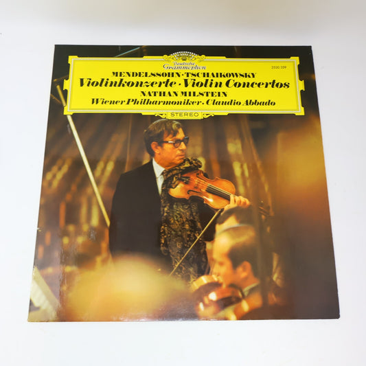 Mendelssohn Tschaikowsky Violin Concertos Nathan Milstein Abbado 2530 359 Record