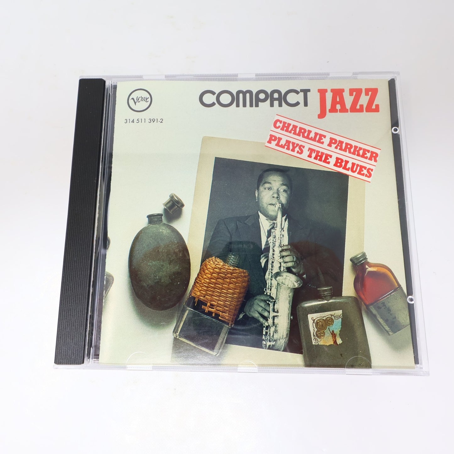 Charlie Parker 2 CDs Lot Plays the Blues/Plays Standards Jazz Bop 1992 1994 90s