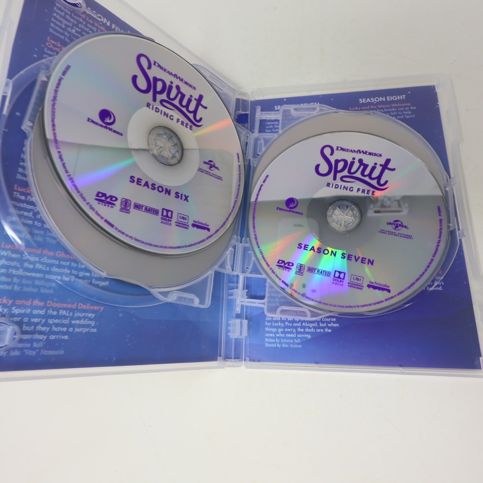 Spirit Riding Free Seasons #1-8 Lot 2 DVD Complete Series NTSC Tested DreamWorks