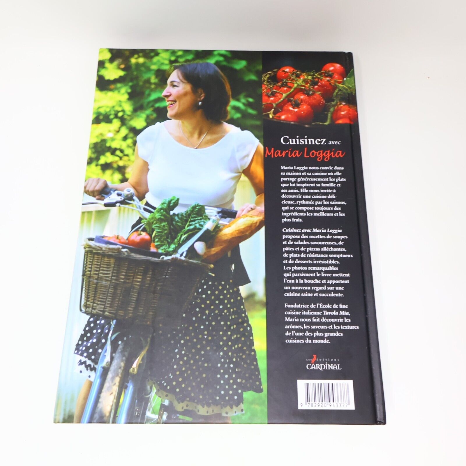 2009 Cuisinez avec Maria Loggia Recettes Italiennes Bouffe Cardinal Français HC
