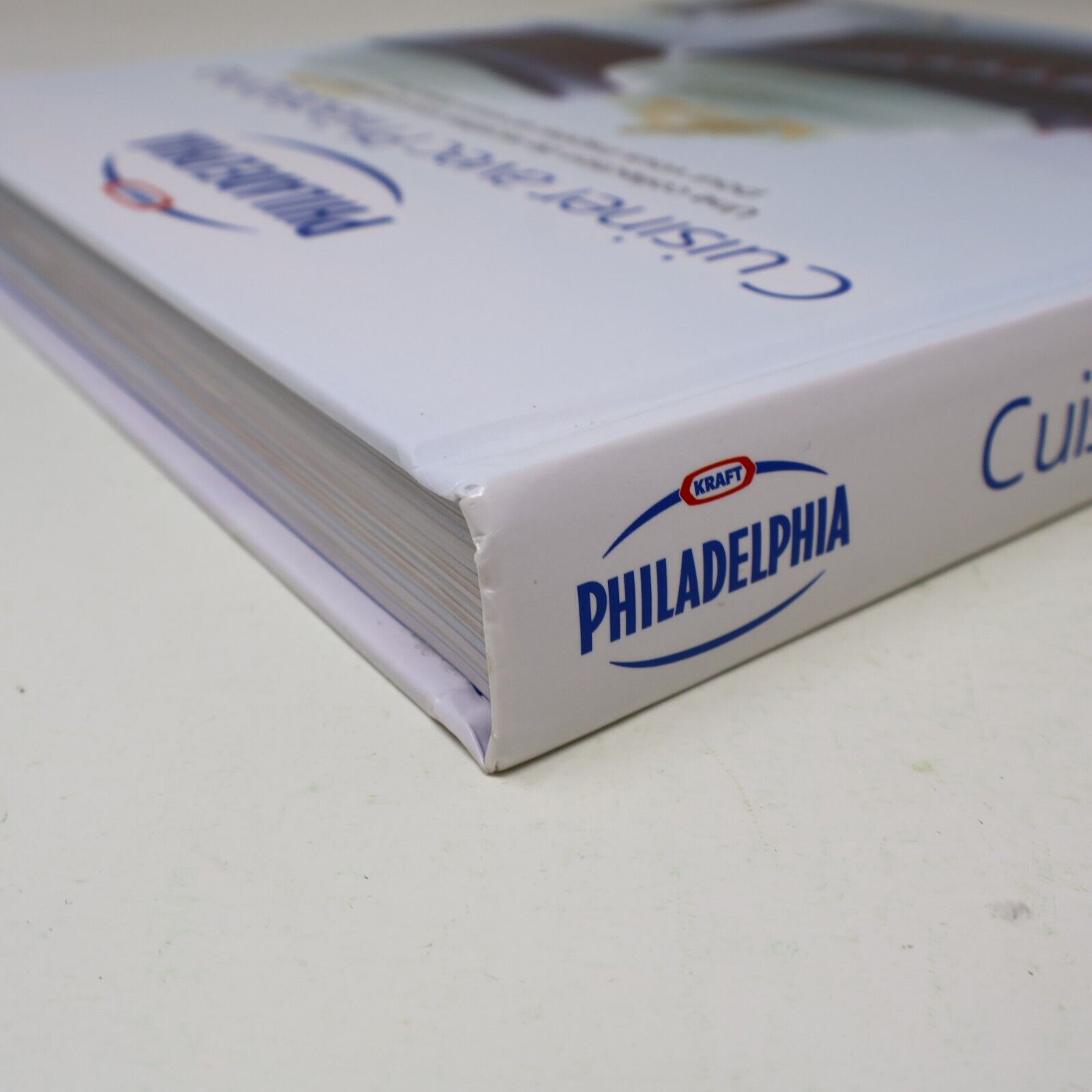 2012 Cuisiner avec Philadelphia Recettes Français Livre Broquet Hardcover HC