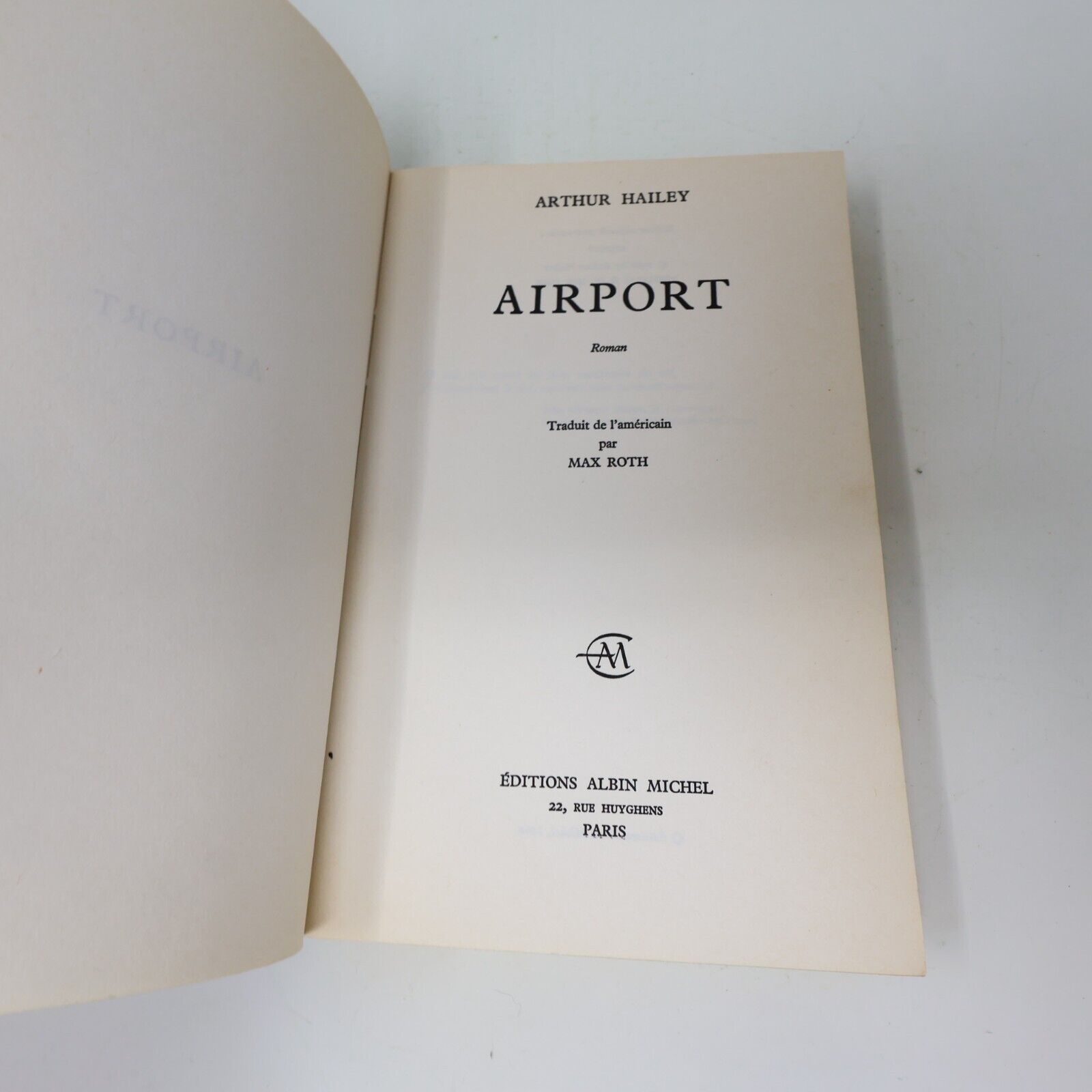 Lot 3 Arthur Hailey Livres Français French Airport Black Out Bank Albin Michel
