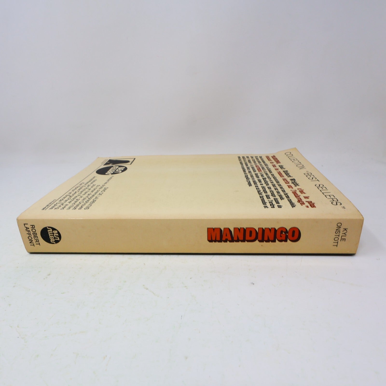 1975 Mandigo Kyle Onstott Robert Laffont Littérature Américaine Roman États-Unis