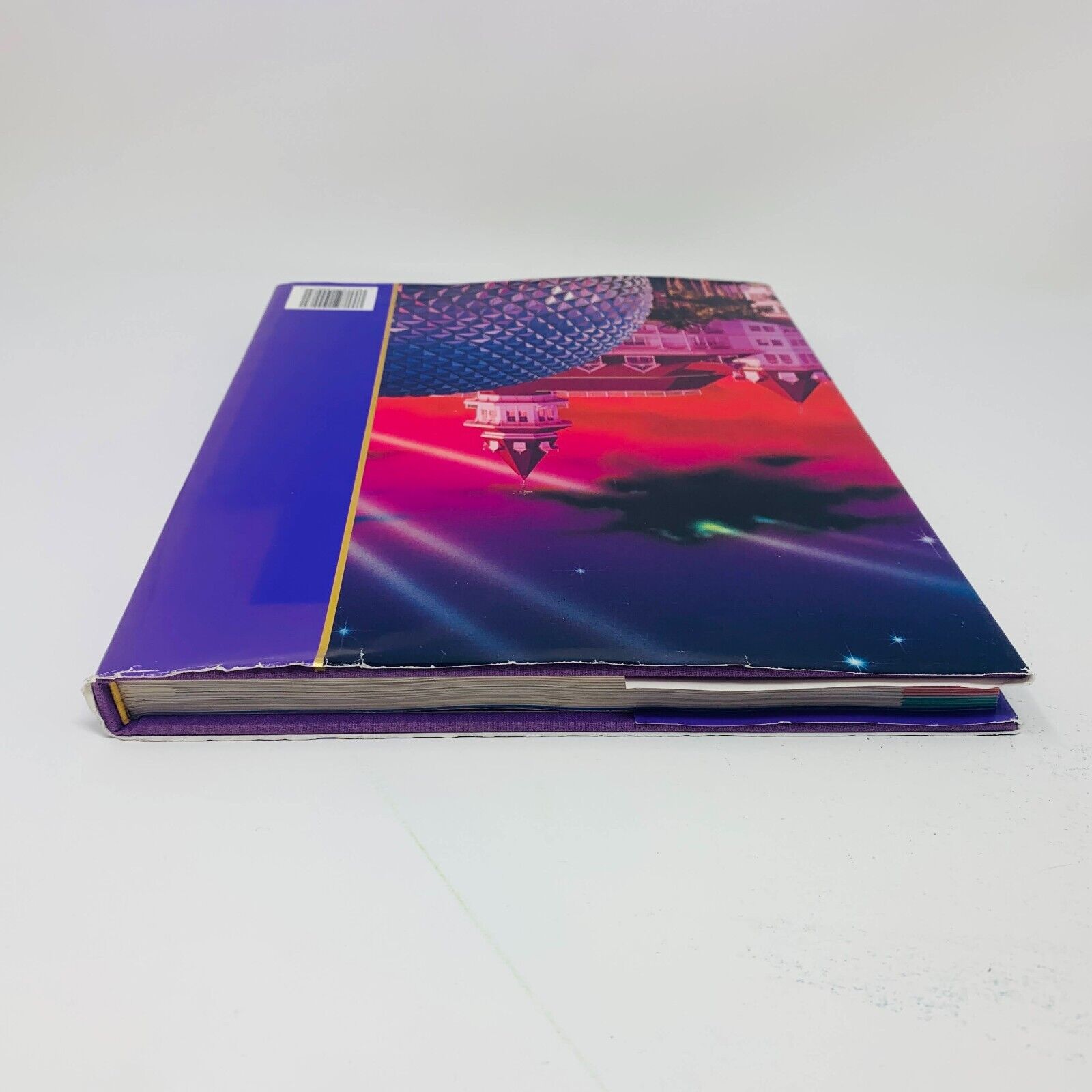 c1990s Walt Disney World Disney's Kingdom Editions Purple Theme Parks Hardcover