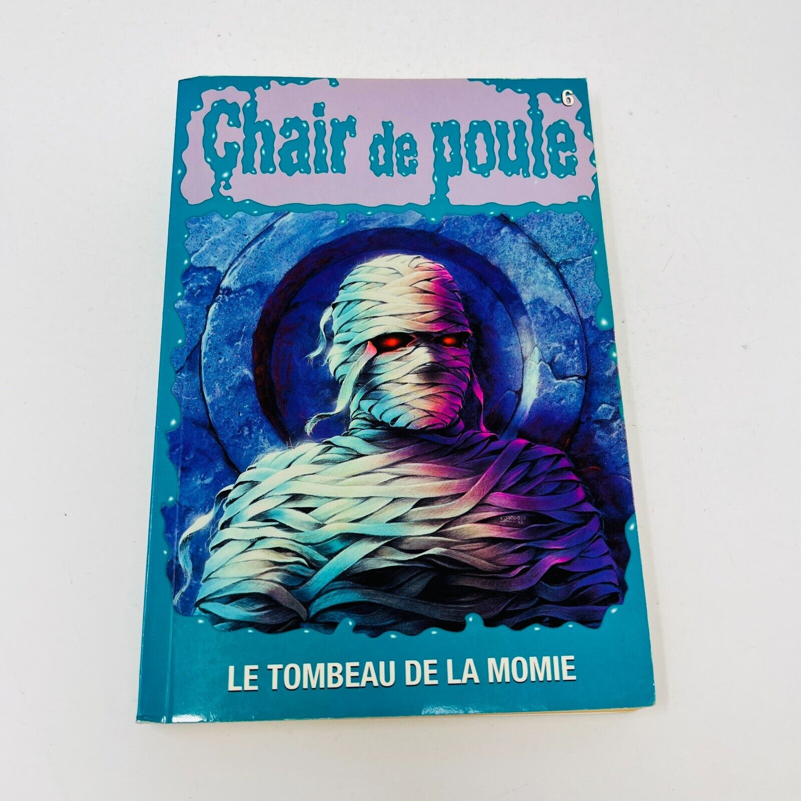 8x Chair de Poule EH Lot French Goosebumps Français R.L. Stine 90s Plage Hantée