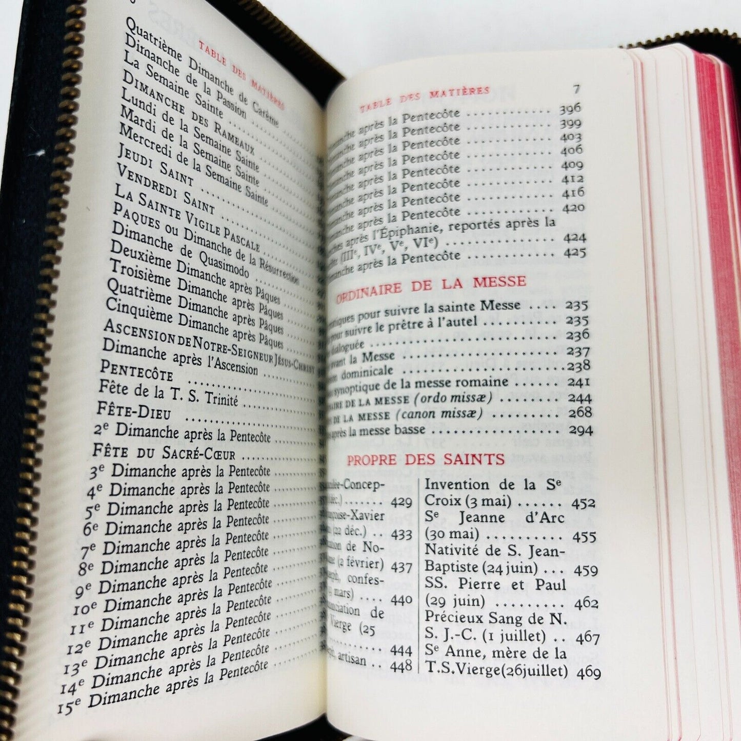 1961 Missel des Dimanches et Fêtes Dom Gérard Abbaye de Clervaux Français/Latin