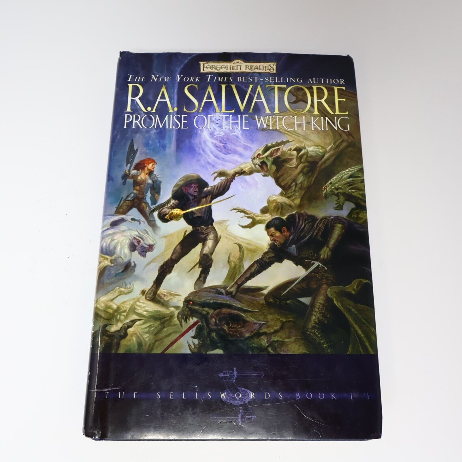 2005 The Sellswords #1 Promise of the Witch-King Forgotten Realms Fantasy WOC HC