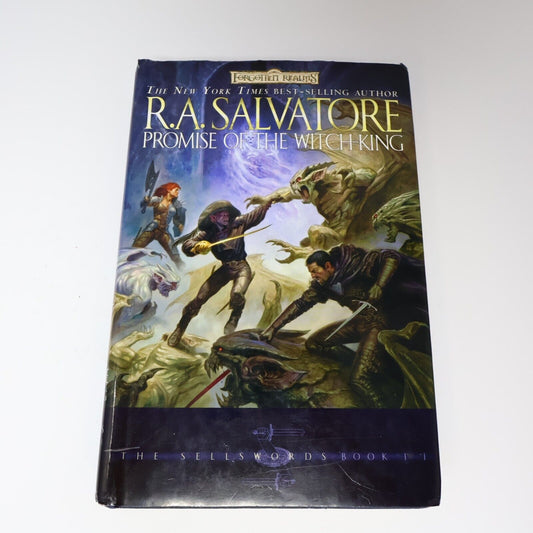 2005 The Sellswords #1 Promise of the Witch-King Forgotten Realms Fantasy WOC HC