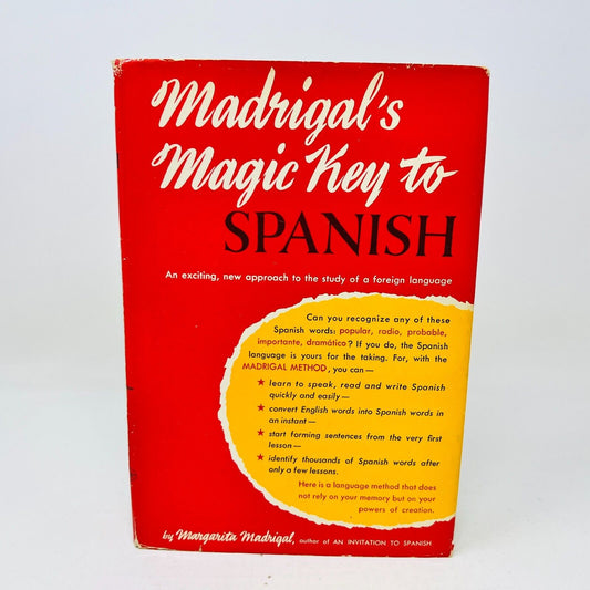 1953 Margarita Madrigal's Magic Key to Spanish Illustrations by Andy Wahrol HC