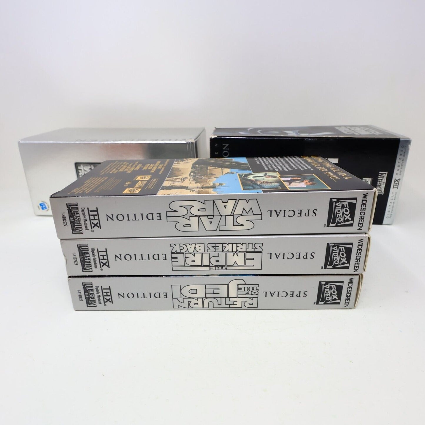 Star Wars Trilogy VHS Special Platinum Widescreen Edition Tested Fox Video 1997
