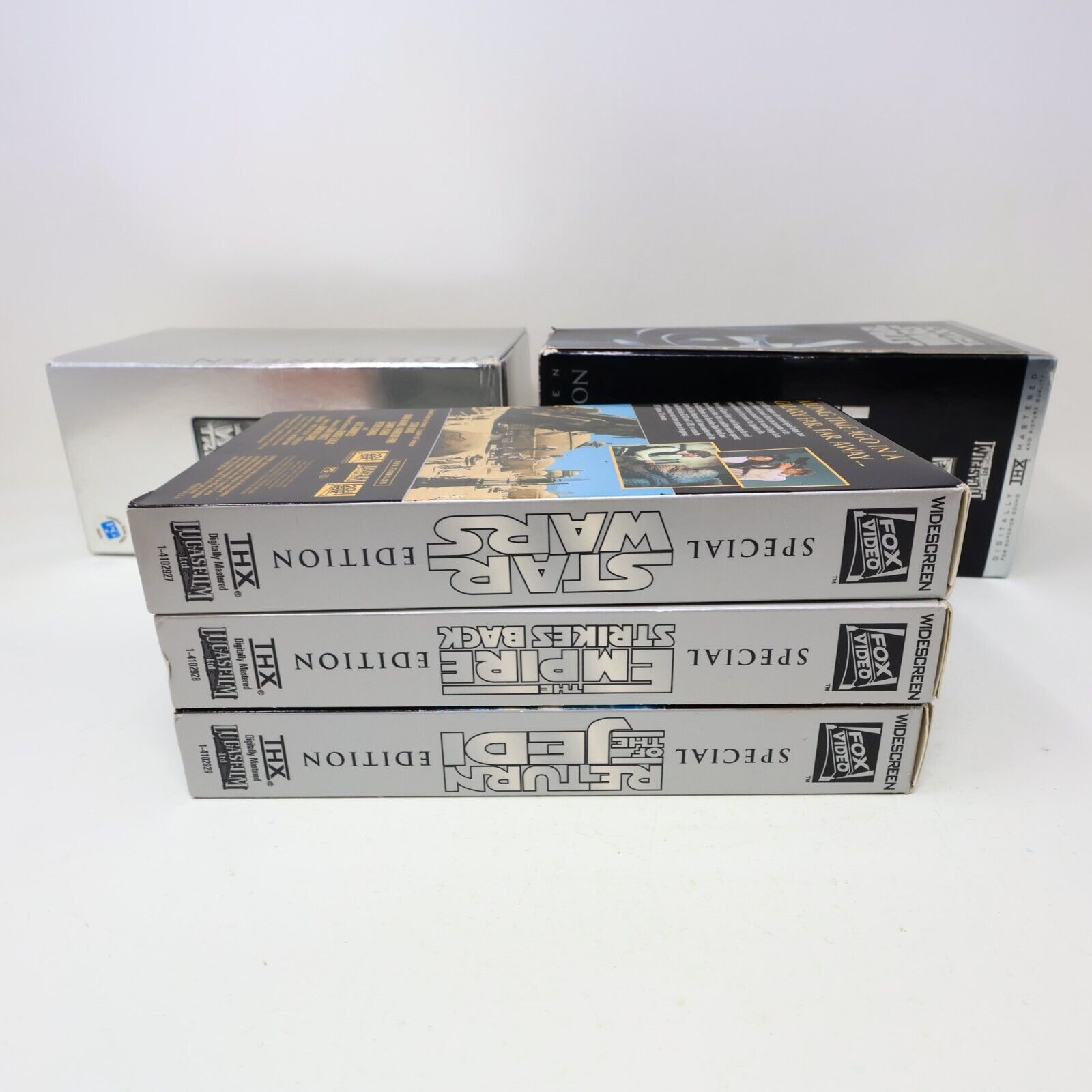 Star Wars Trilogy VHS Special Platinum Widescreen Edition Tested Fox Video 1997