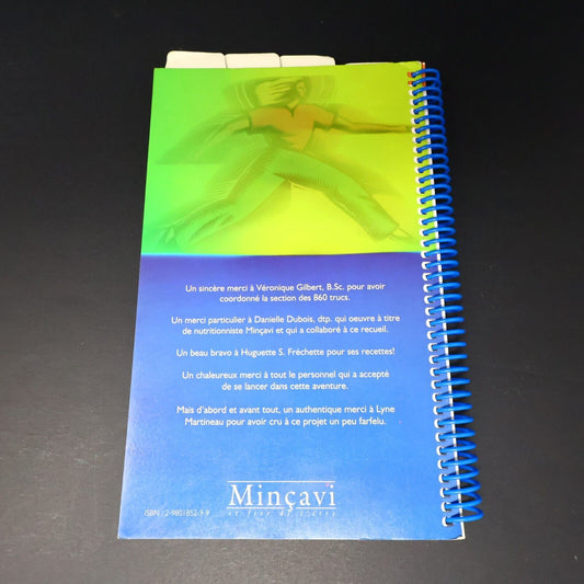 2002 Minçavi Guide de Motivation Paperback PB Témoignages Cuisine Recettes Diète