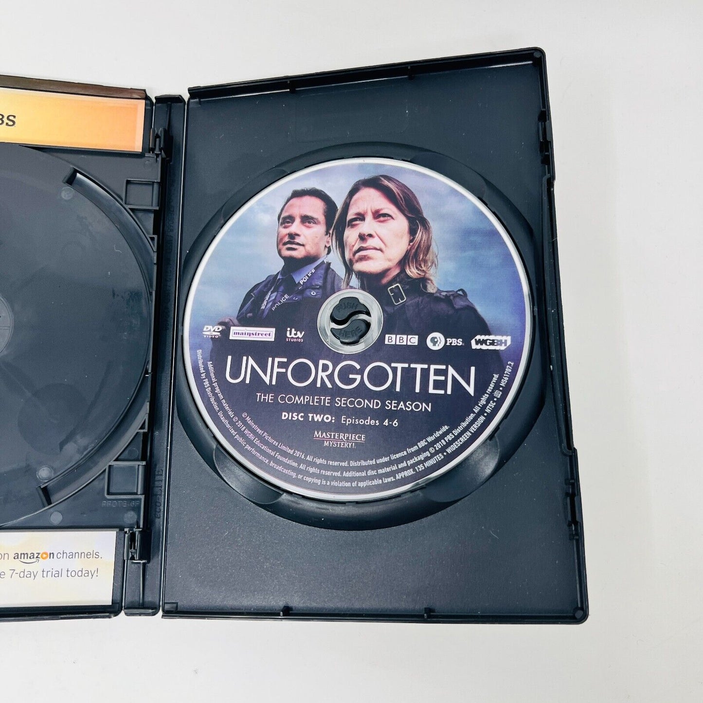 Unforgotten Seasons #1-2-3 DVD Lot Tested PBS Region 1 TV Serie Nicola Walker