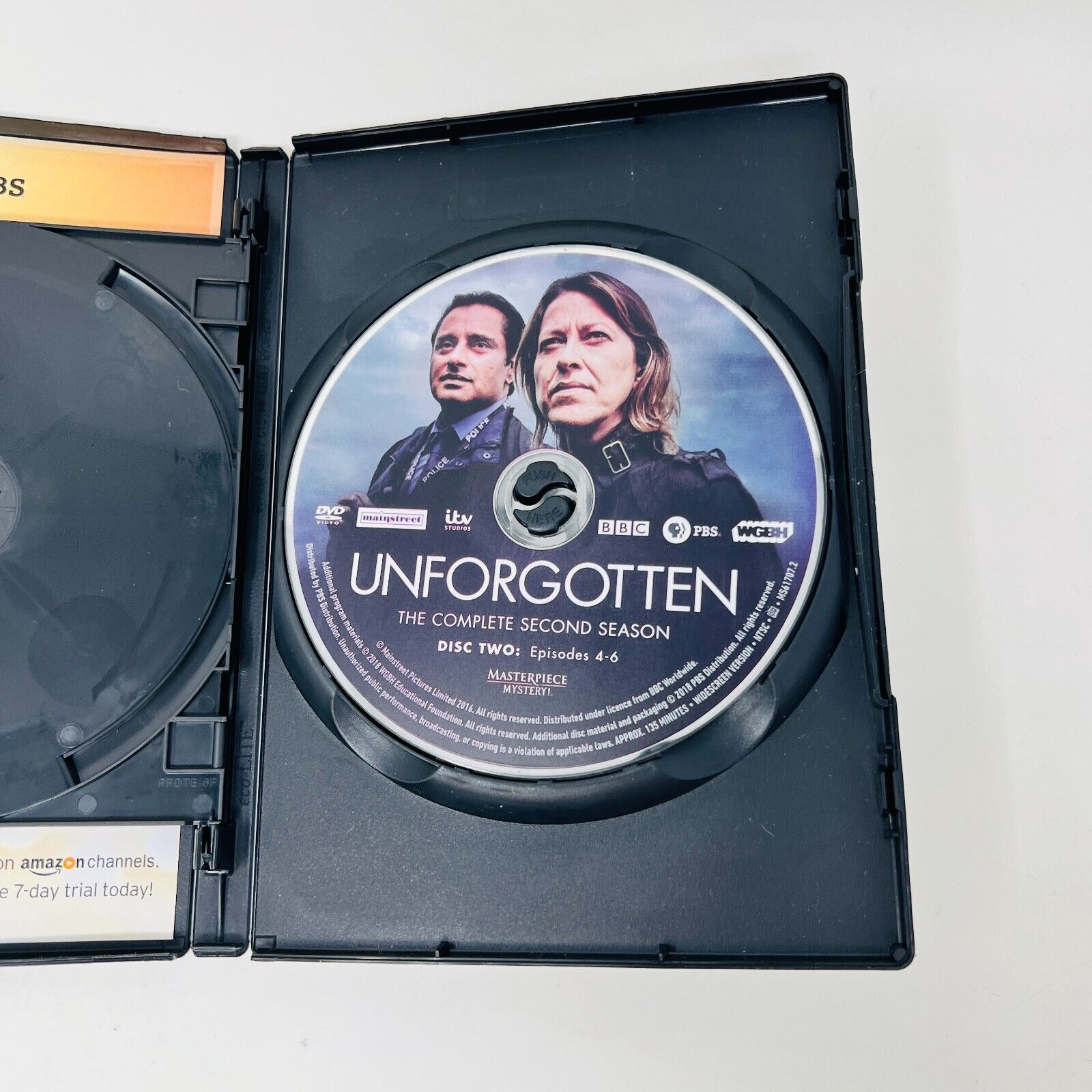 Unforgotten Seasons #1-2-3 DVD Lot Tested PBS Region 1 TV Serie Nicola Walker