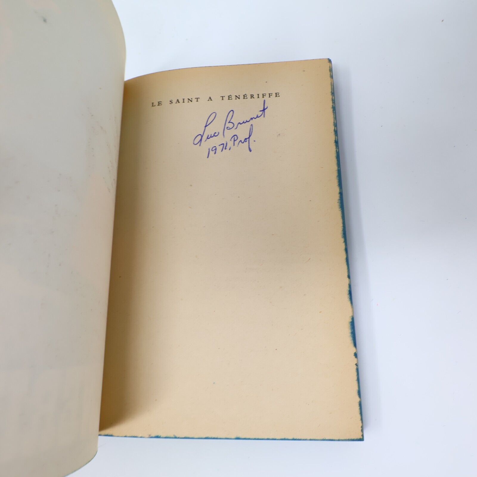 Le Saint Lot 5 Livres Leslie Charteris Français French Livre de Poche 70s PB
