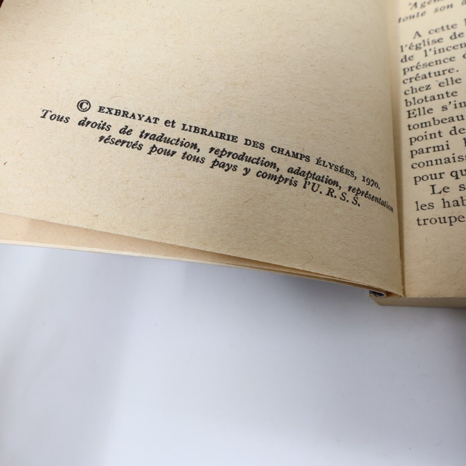 Lot 18 Exbrayat Club des Masques Notre Imogène Tout le Monde l'Aimait Livres