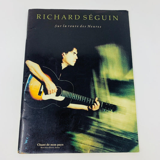 1993 Sur la Route des Heures Partitions Songbook Richard Séguin Piano Guitar