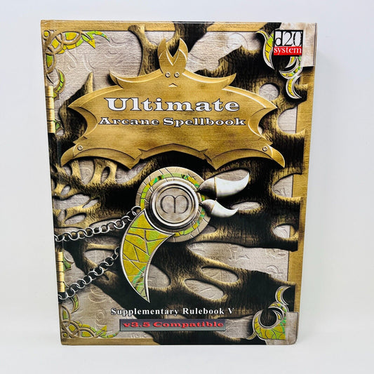 Ultimate Arcane Spellbook HC D20 v 3.5 Supplementary Rulebook V #5 MGP 9005 RPG