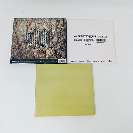 3x Pierre Lapointe CD La Forêt des Mal-Aimés/2 X2/Les Vertiges d'en haut Lot Set