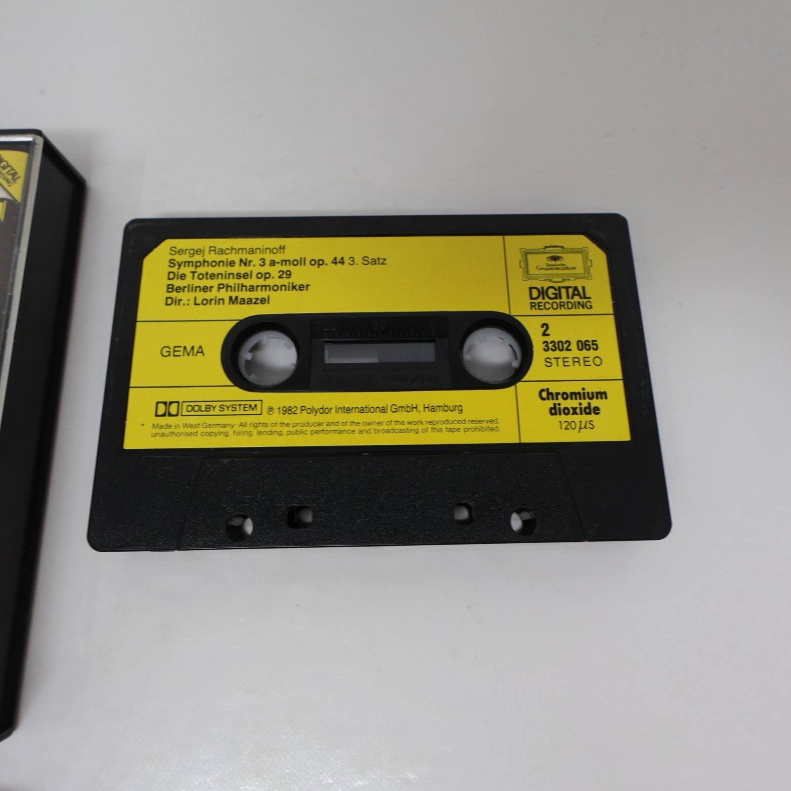 Rachmaninov 3 Cassettes Lot Symphonies 2-3/Piano Concerto 2 Maazel/Ashkenazy